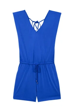 Robes & Combinaisons|LA PETITE ÉTOILE Combi-Short Feraya Bleu