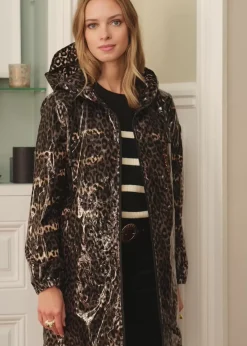 Manteaux & Vestes|LA PETITE ÉTOILE Coupe-Vent Rainy Imprime Leopard