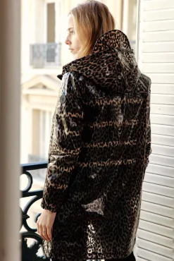 Manteaux & Vestes|LA PETITE ÉTOILE Coupe-Vent Rainy Imprime Leopard