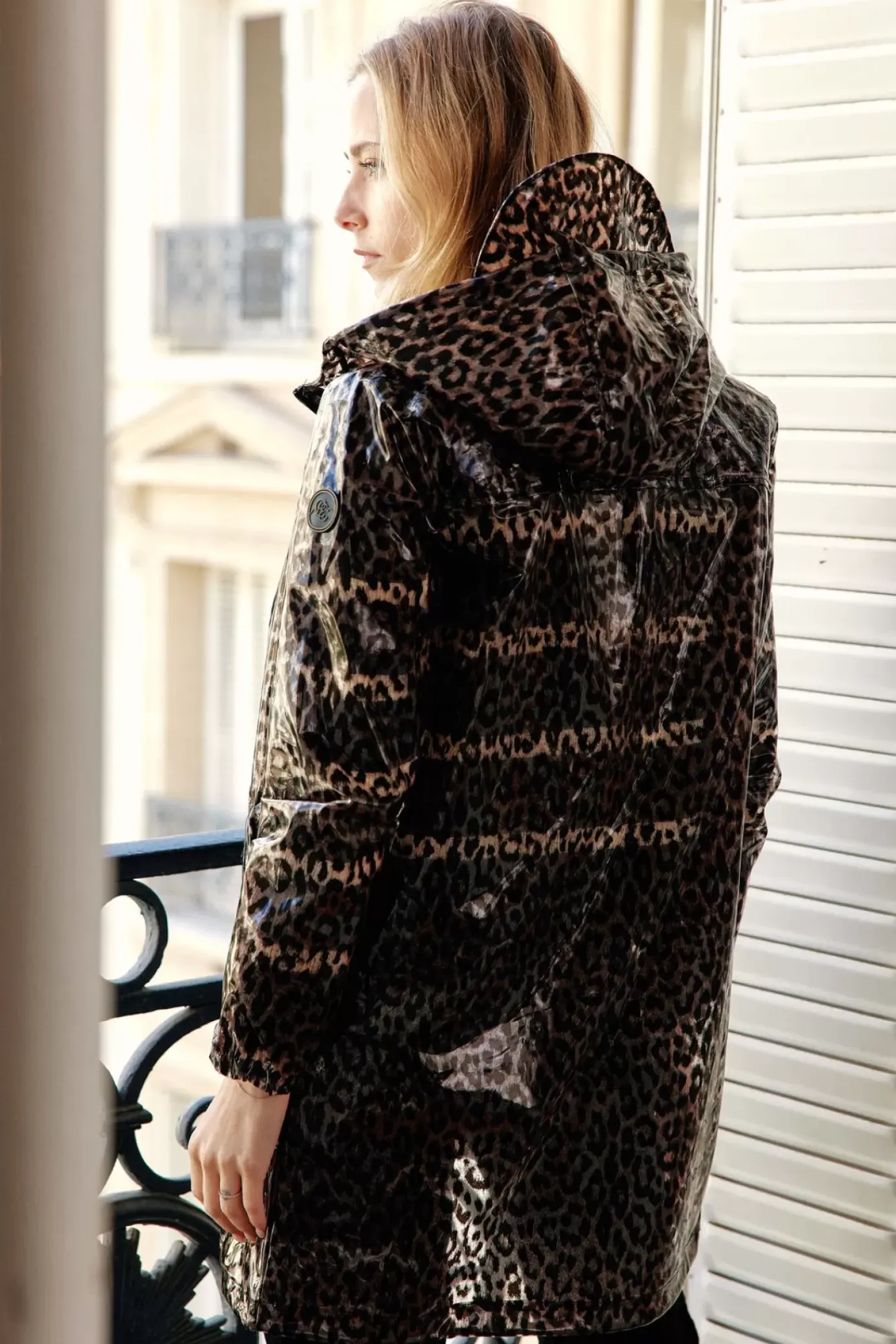 Manteaux & Vestes|LA PETITE ÉTOILE Coupe-Vent Rainy Imprime Leopard