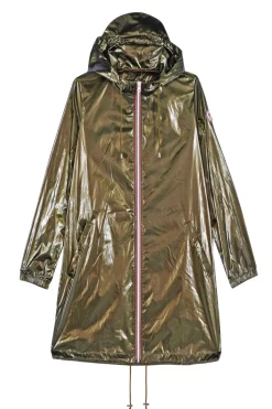 Manteaux & Vestes|LA PETITE ÉTOILE Coupe-Vent Rainy Long Kaki