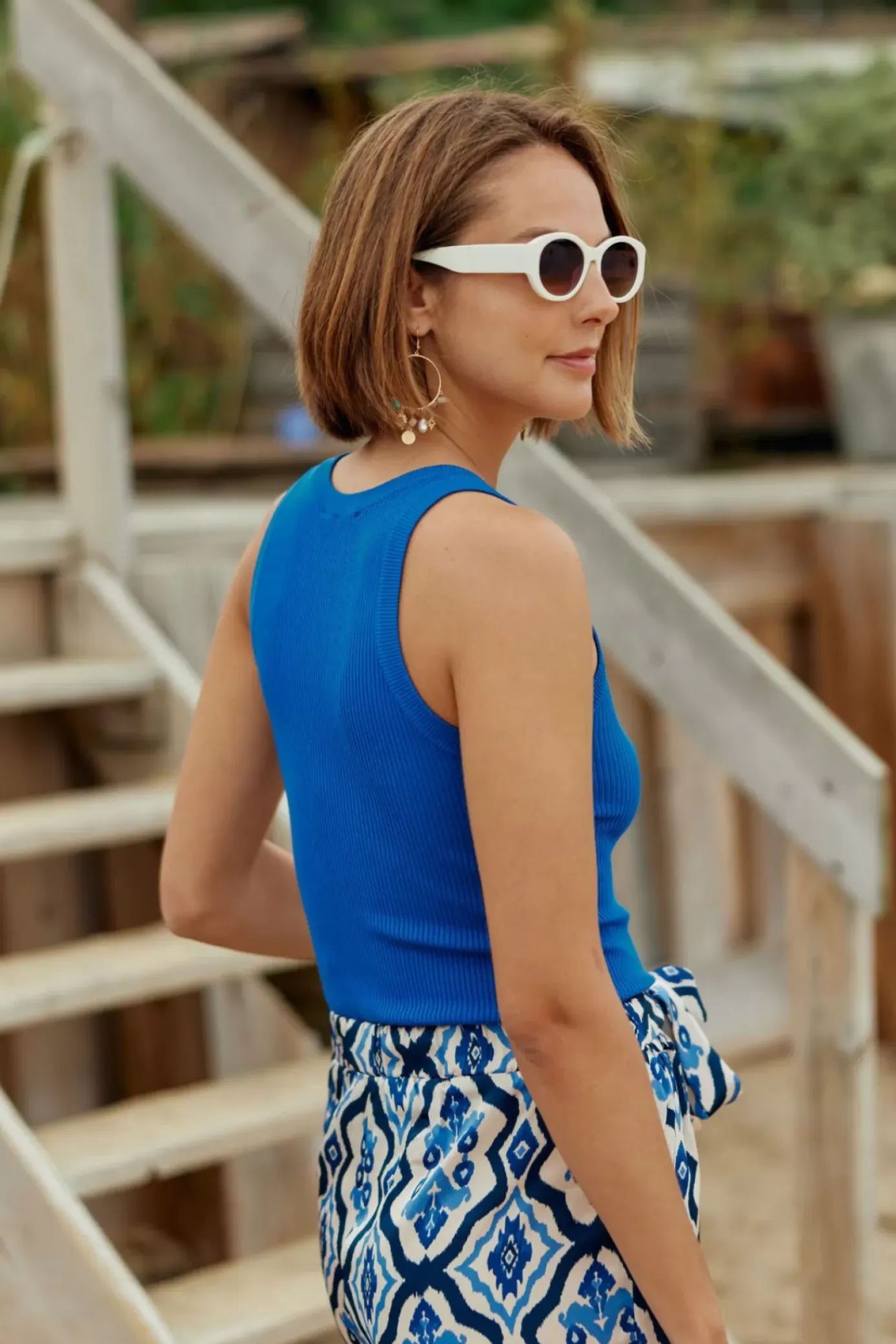 Tops|LA PETITE ÉTOILE Debardeur Lorano Bleu