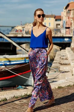 Tops|LA PETITE ÉTOILE Debardeur Lyra Bleu