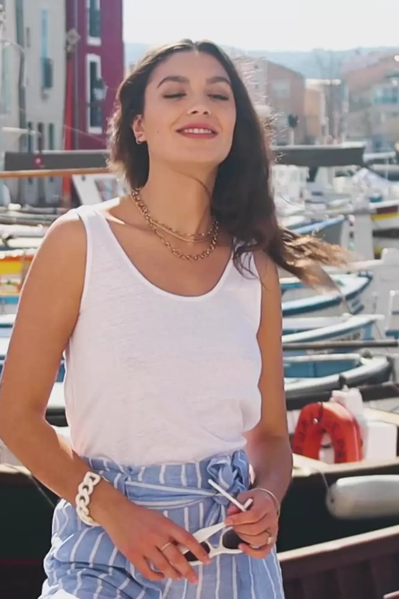 Tops|LA PETITE ÉTOILE Debardeur Matilda Blanc