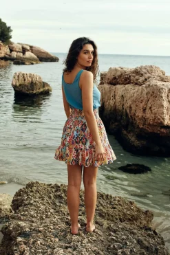 Tops|LA PETITE ÉTOILE Debardeur Matilda Bleu