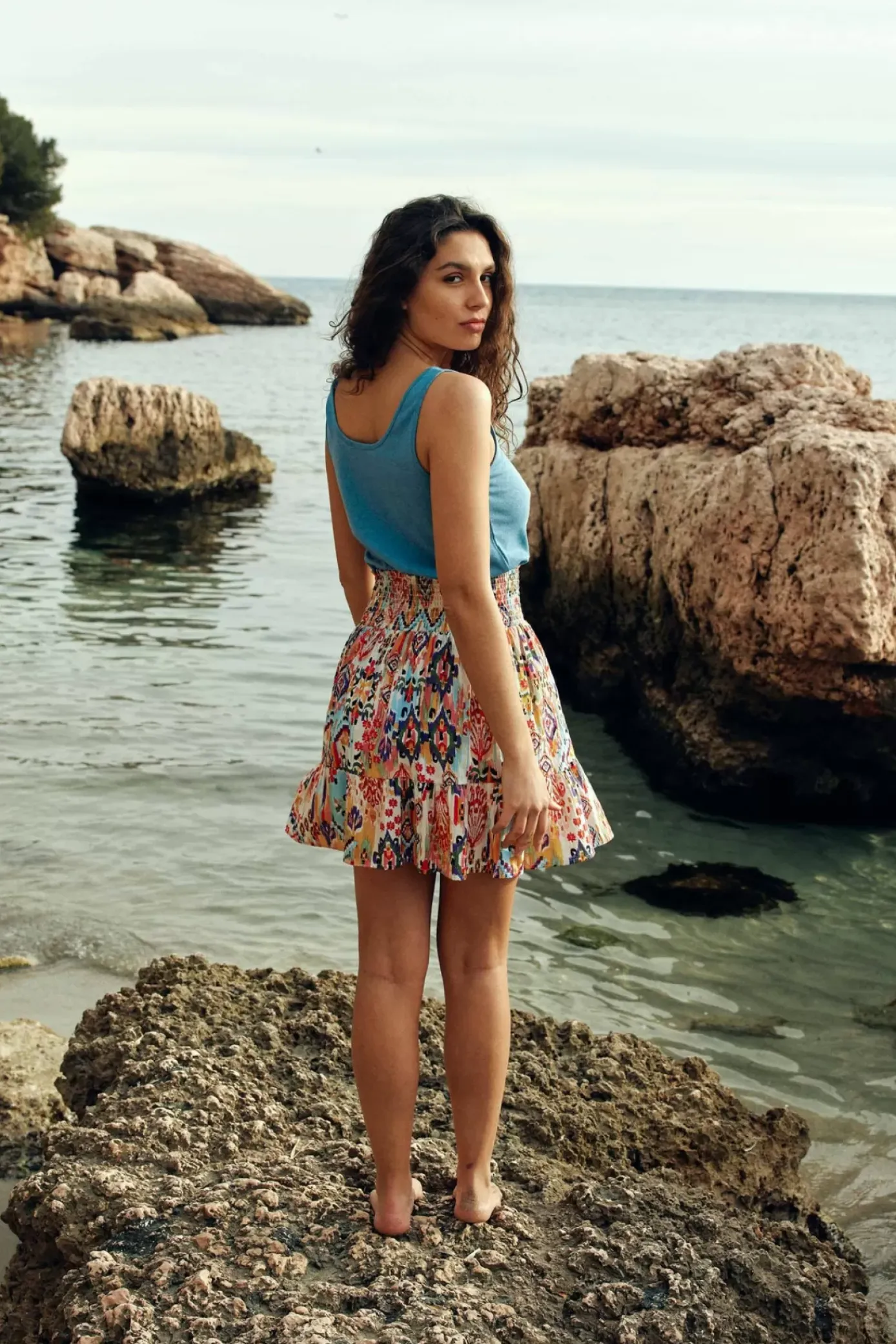 Tops|LA PETITE ÉTOILE Debardeur Matilda Bleu