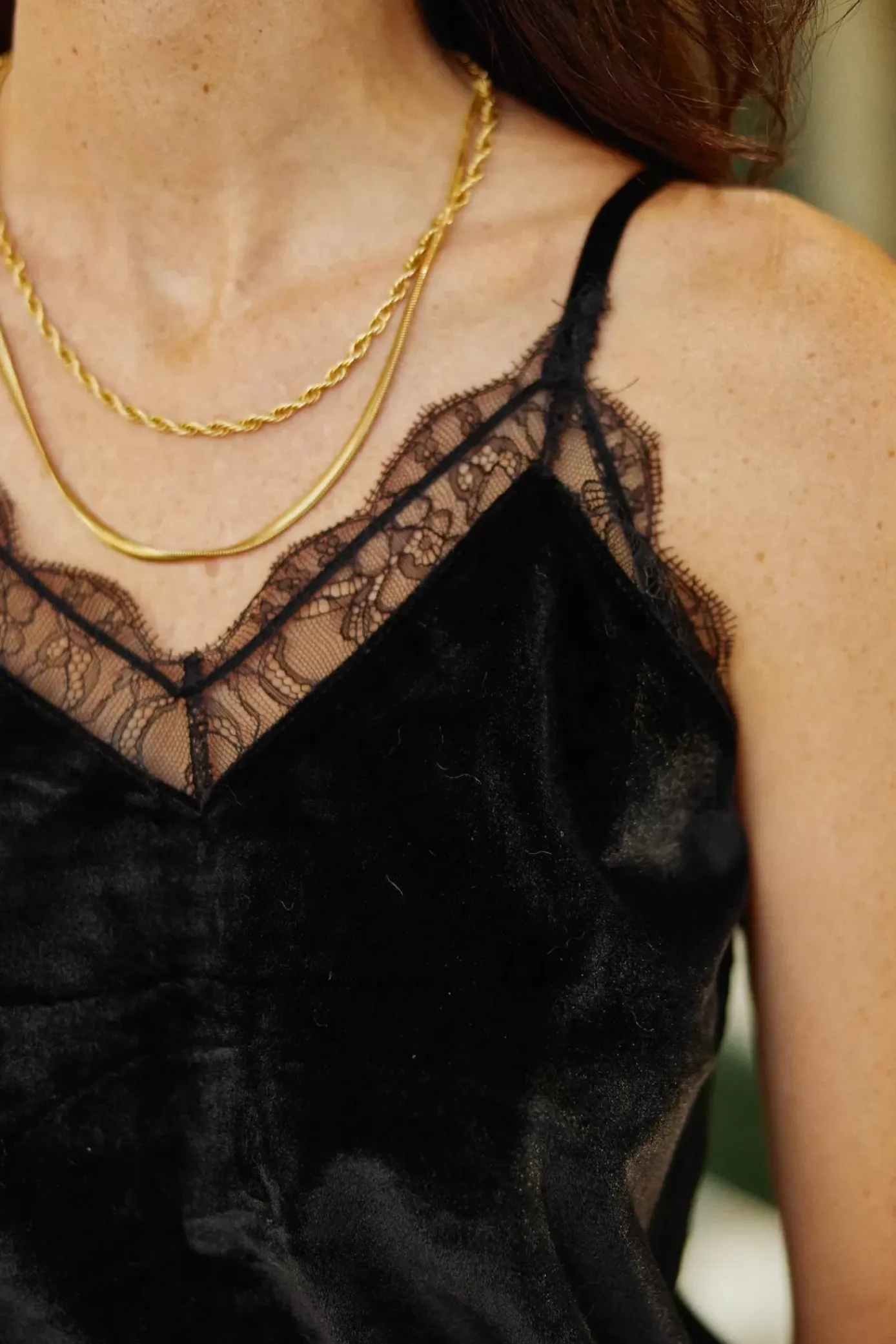 Tops|LA PETITE ÉTOILE Debardeur Shani Noir