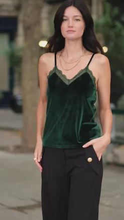 Tops|LA PETITE ÉTOILE Debardeur Shani Vert