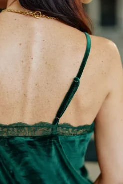 Tops|LA PETITE ÉTOILE Debardeur Shani Vert