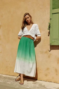 Mailles|LA PETITE ÉTOILE Gilet Rowena Blanc