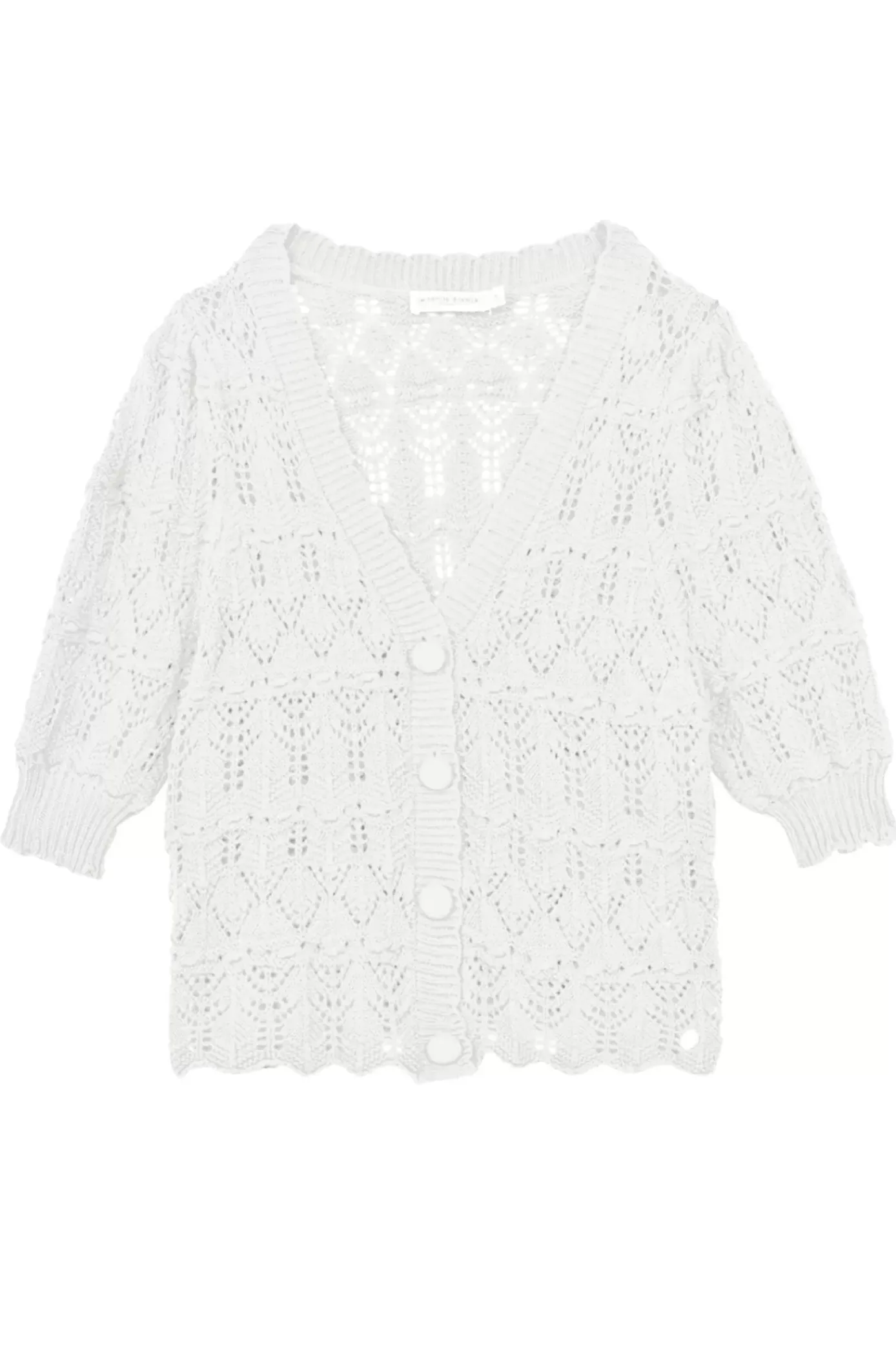 Mailles|LA PETITE ÉTOILE Gilet Rowena Blanc