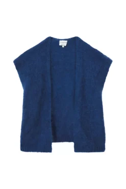 Mailles|LA PETITE ÉTOILE Gilet Sade Marine