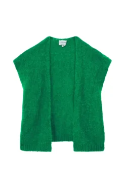 Mailles|LA PETITE ÉTOILE Gilet Sade Vert