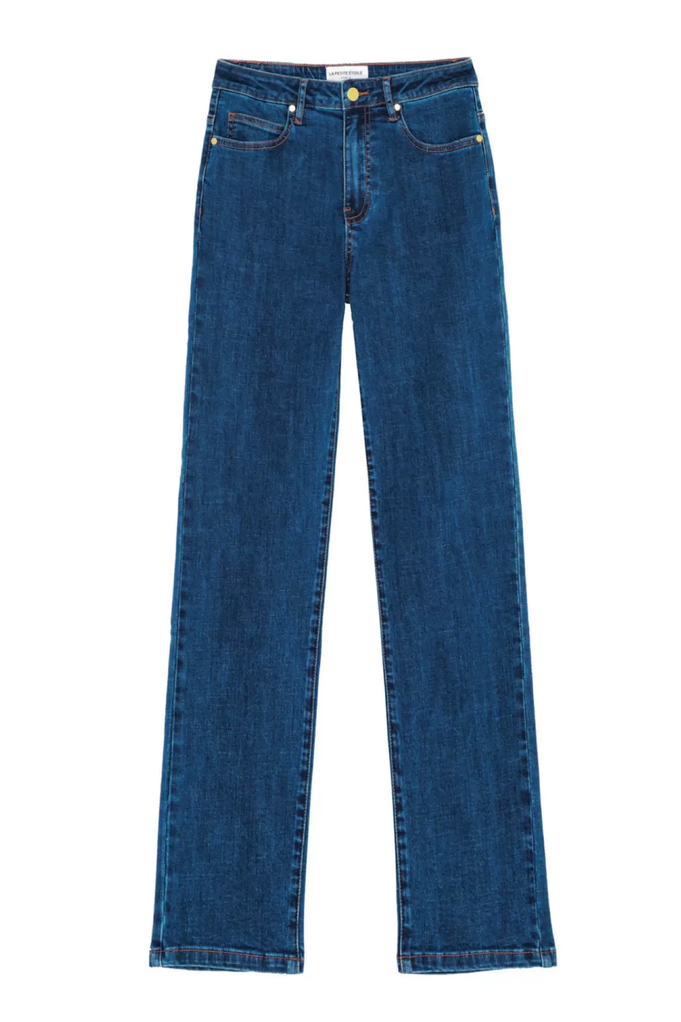 Pantalons & Jeans|LA PETITE ÉTOILE Jean Brieg Deep Wash