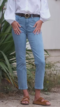 Pantalons & Jeans|LA PETITE ÉTOILE Jean Brieg S Stone