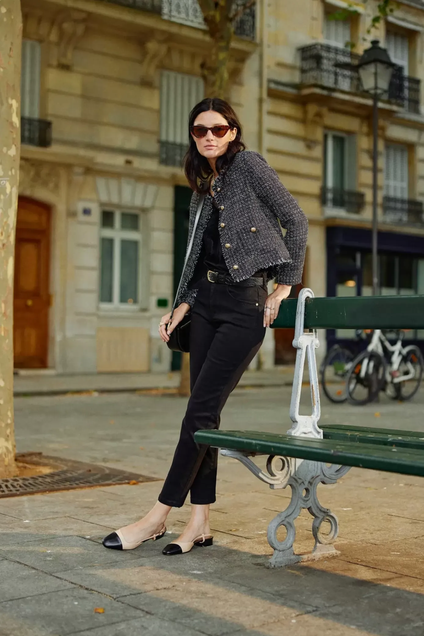 Pantalons & Jeans|LA PETITE ÉTOILE Jean Brieg Toile Noir