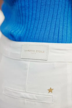 Pantalons & Jeans|LA PETITE ÉTOILE Jean Paula B Blanc