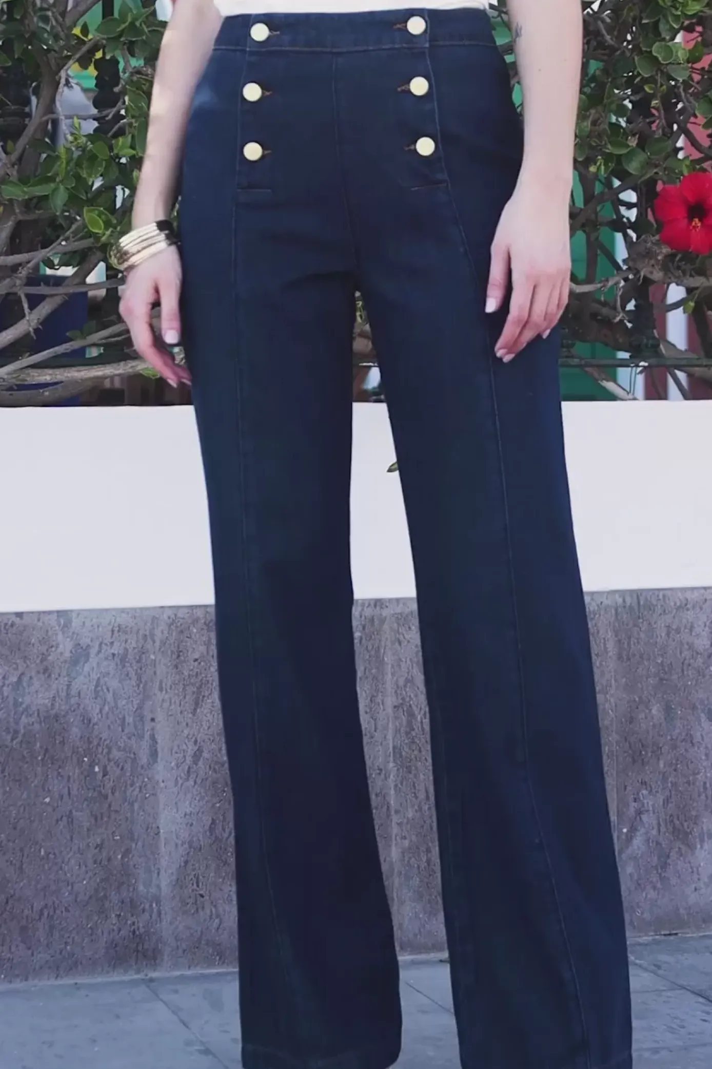 Pantalons & Jeans|LA PETITE ÉTOILE Jean Paula Br Brut