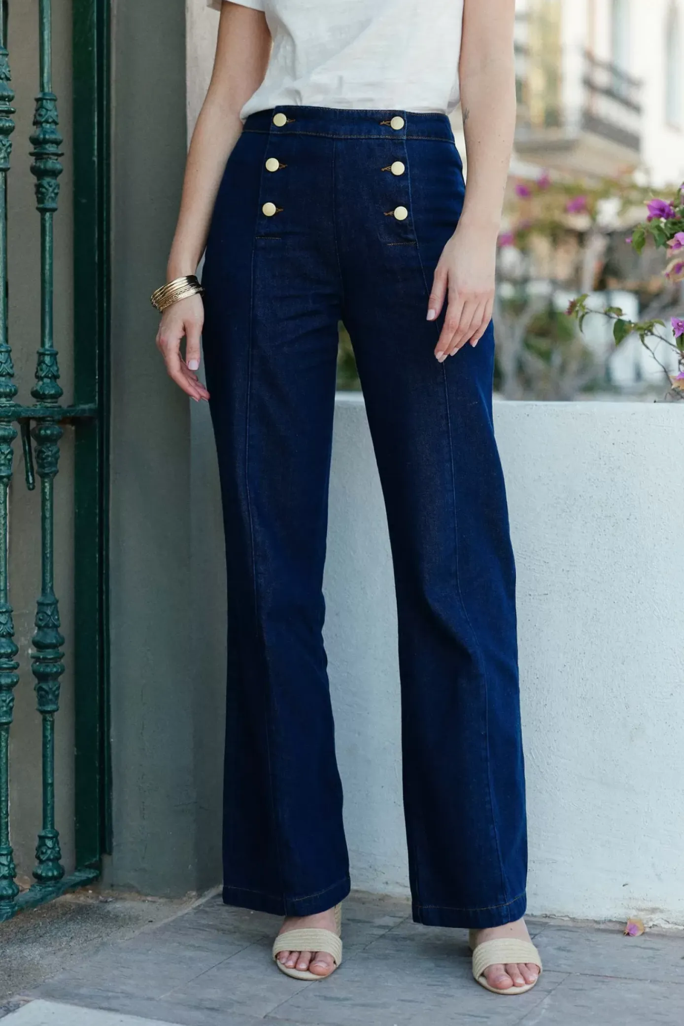 Pantalons & Jeans|LA PETITE ÉTOILE Jean Paula Br Brut