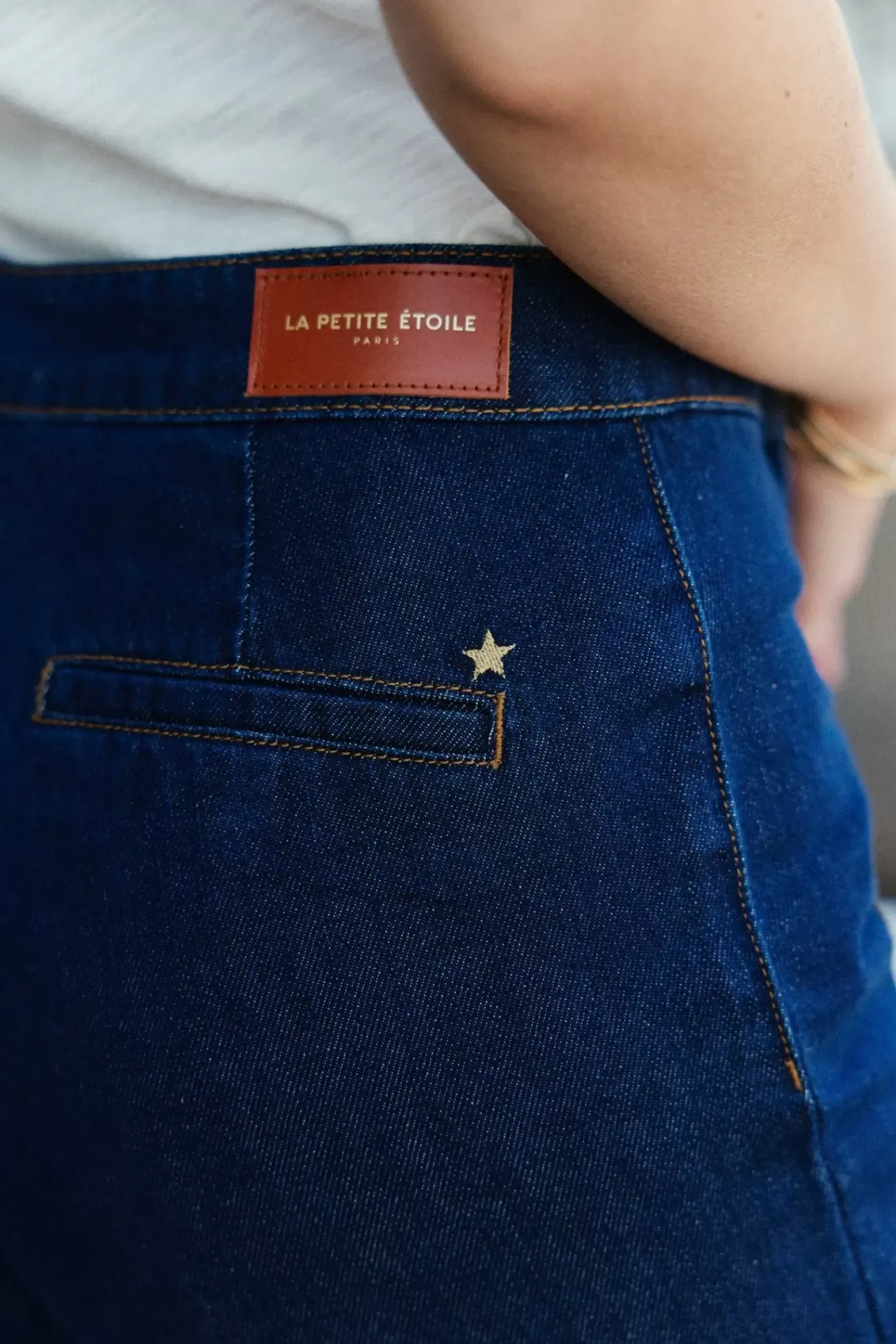 Pantalons & Jeans|LA PETITE ÉTOILE Jean Paula Br Brut