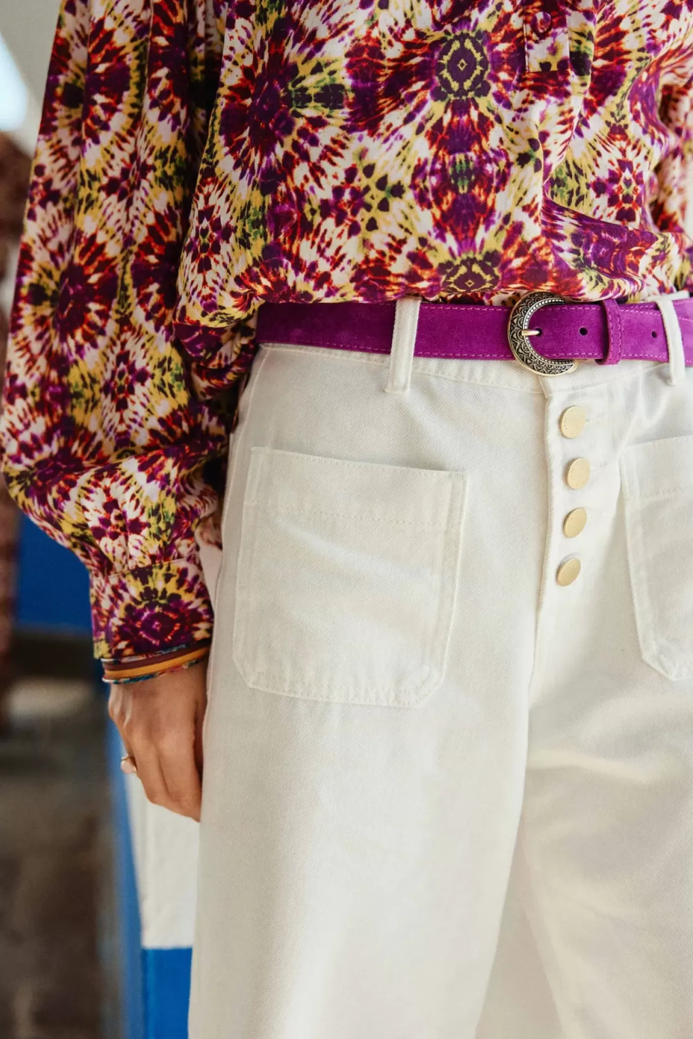 Pantalons & Jeans|LA PETITE ÉTOILE Jeans Atlanta T Blanc