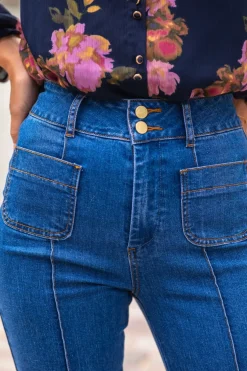 Pantalons & Jeans|LA PETITE ÉTOILE Jeans Gamote Stone