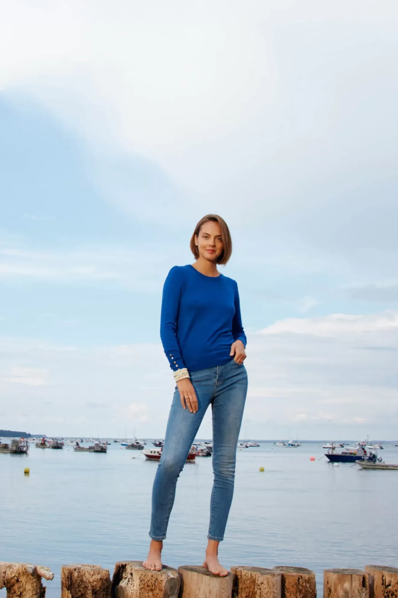 Pantalons & Jeans|LA PETITE ÉTOILE Jeans Maude Stone