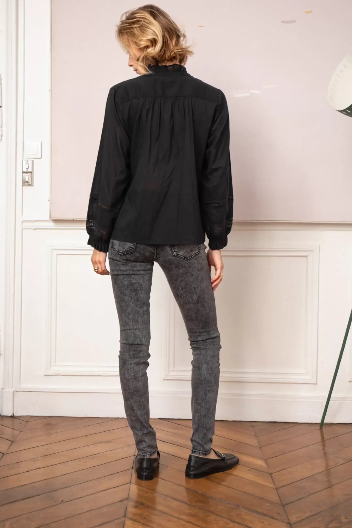 Pantalons & Jeans|LA PETITE ÉTOILE Jeans Maude Gris
