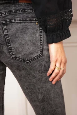 Pantalons & Jeans|LA PETITE ÉTOILE Jeans Maude Gris