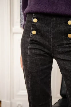 Pantalons & Jeans|LA PETITE ÉTOILE Jeans Paula G Gris