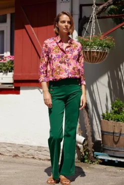 Pantalons & Jeans|LA PETITE ÉTOILE Jeans Paulie Vert
