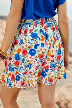 Jupes & Shorts|LA PETITE ÉTOILE Jupe Achillee Floral