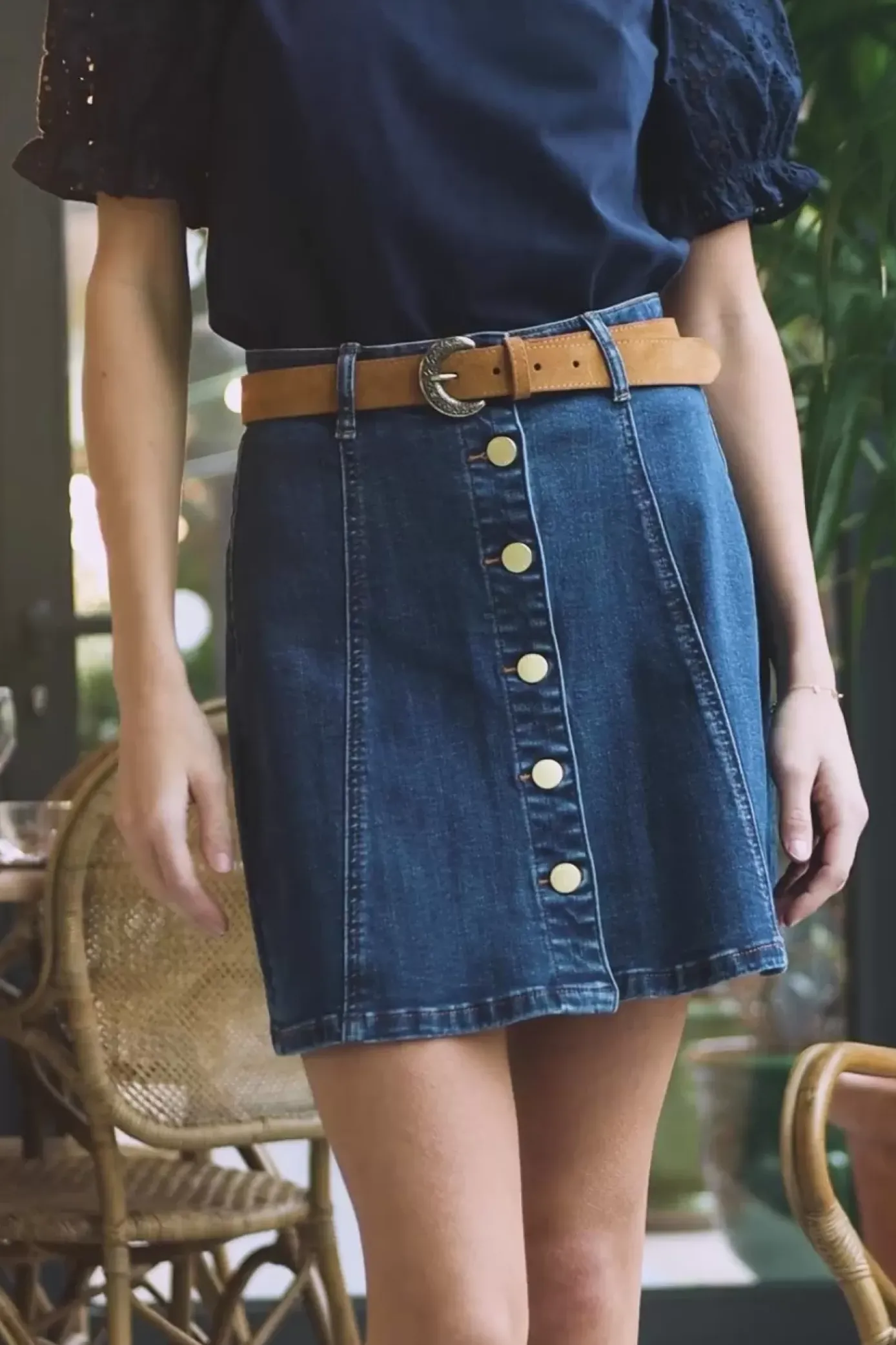 Jupes & Shorts|LA PETITE ÉTOILE Jupe Agilis W Wash
