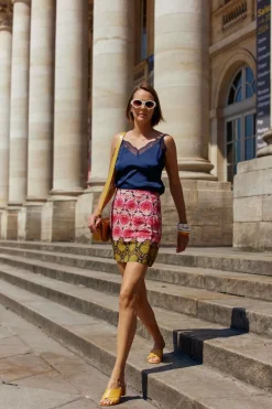 Jupes & Shorts|LA PETITE ÉTOILE Jupe Eudoxie Aztek