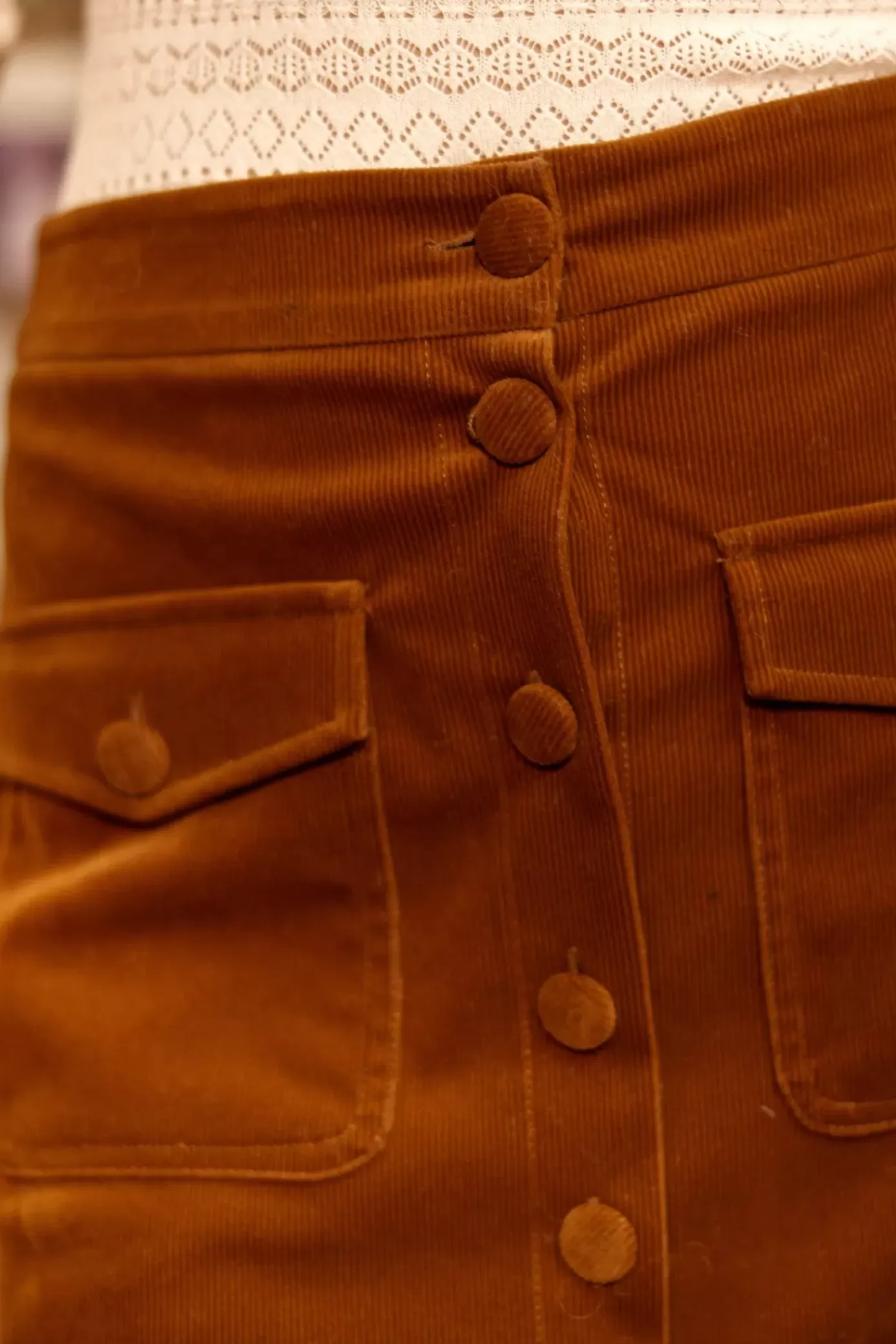 Jupes & Shorts|LA PETITE ÉTOILE Jupe Veveine Caramel