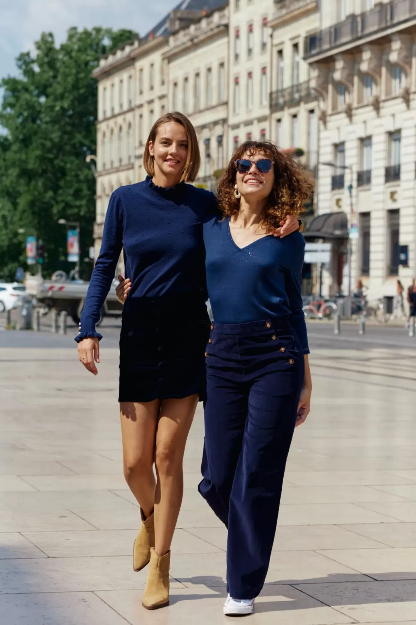 Jupes & Shorts|LA PETITE ÉTOILE Jupe Veveine Marine