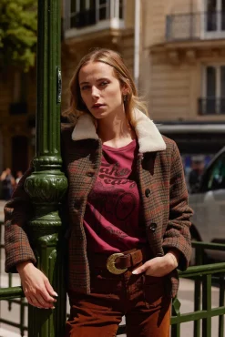 Manteaux & Vestes|LA PETITE ÉTOILE Manteau Mattie Grands Carreaux