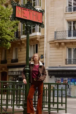 Manteaux & Vestes|LA PETITE ÉTOILE Manteau Mattie Grands Carreaux