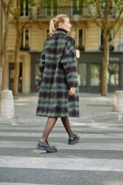 Manteaux & Vestes|LA PETITE ÉTOILE Manteau Orazio Noir/Vert
