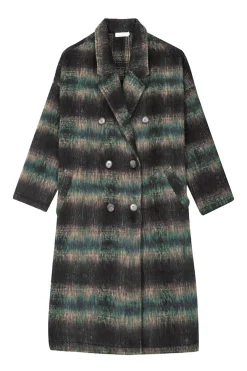 Manteaux & Vestes|LA PETITE ÉTOILE Manteau Orazio Noir/Vert