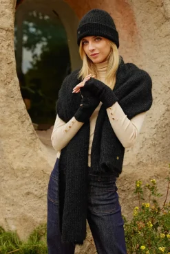 Accessoires|LA PETITE ÉTOILE Mitaine Delta Noir