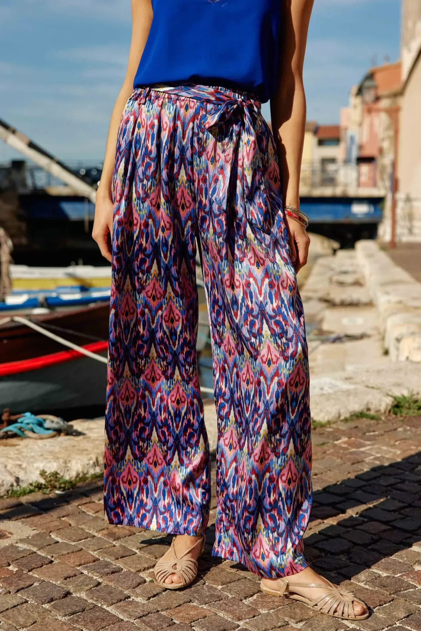 Pantalons & Jeans|LA PETITE ÉTOILE Pantalon Alda Graphique