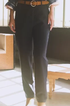 Pantalons & Jeans|LA PETITE ÉTOILE Pantalon Aris Marine