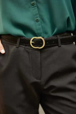 Pantalons & Jeans|LA PETITE ÉTOILE Pantalon Aris Noir