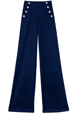 Pantalons & Jeans|LA PETITE ÉTOILE Pantalon Cady Marine