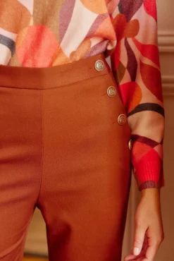 Pantalons & Jeans|LA PETITE ÉTOILE Pantalon Cady Caramel