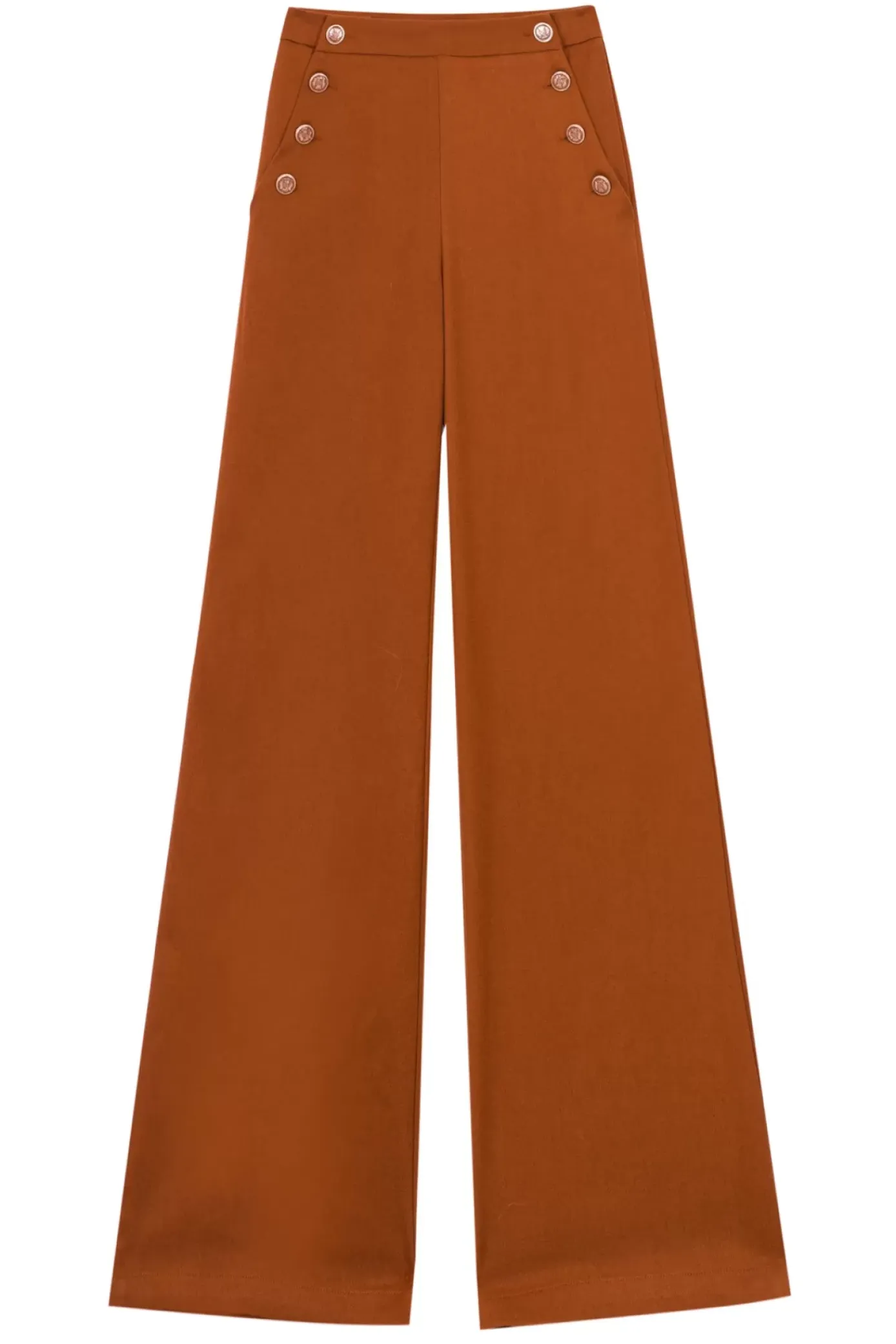 Pantalons & Jeans|LA PETITE ÉTOILE Pantalon Cady Caramel