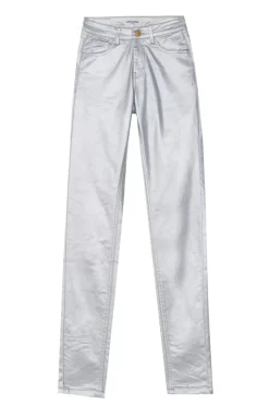 Pantalons & Jeans|LA PETITE ÉTOILE Pantalon Doli Argent