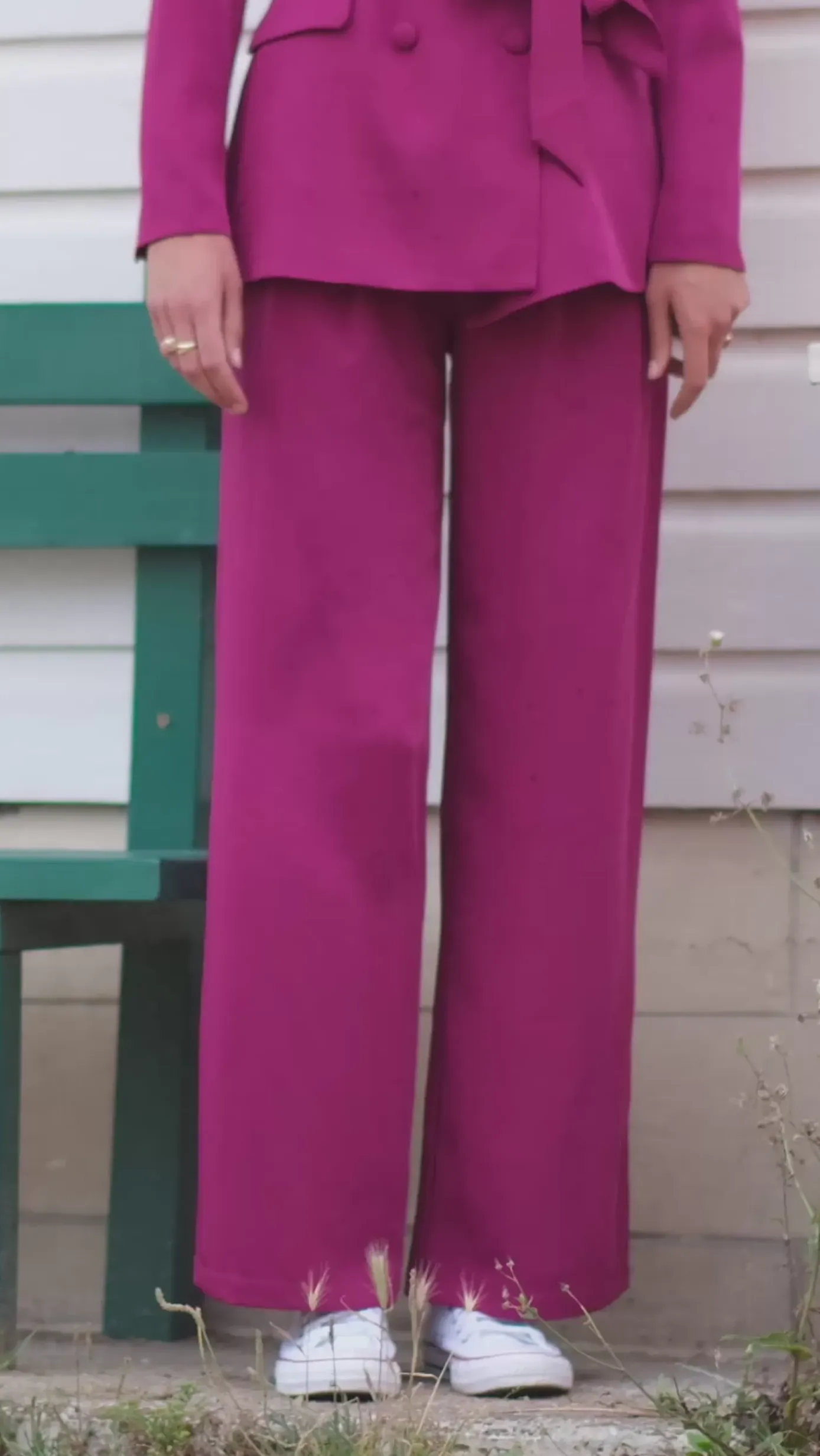 Pantalons & Jeans|LA PETITE ÉTOILE Pantalon Egu Fushia