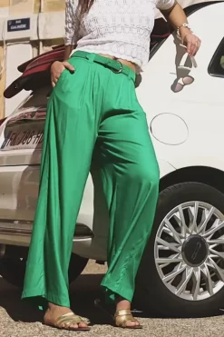 Pantalons & Jeans|LA PETITE ÉTOILE Pantalon Hilda Vert